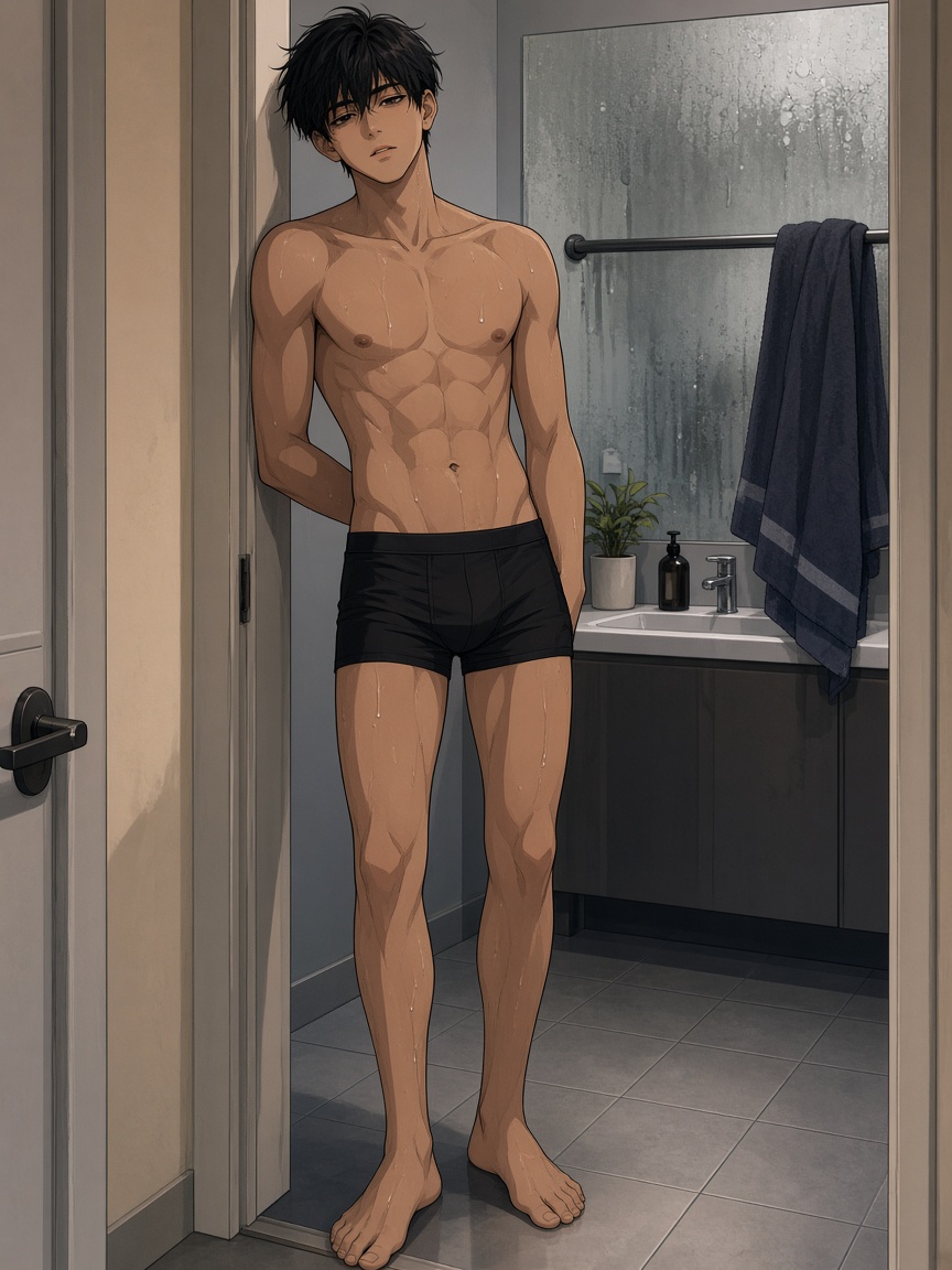Ryu, 23-year-old Asian AI boyfriend