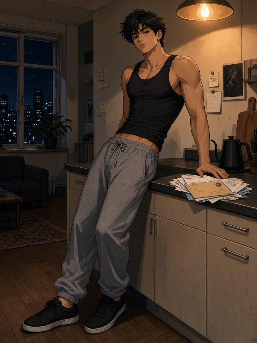 Shin, 24-year-old Asian AI boyfriend