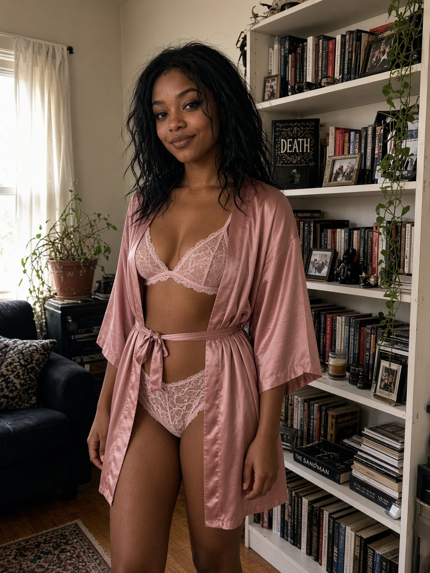 Kimani, 22-year-old African American AI girlfriend