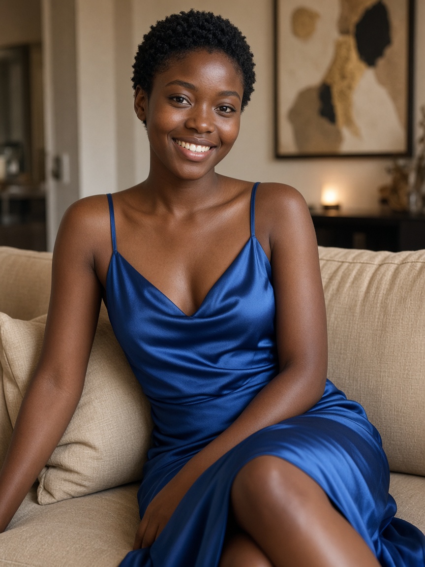 Imani, 22-year-old Kenyan AI girlfriend