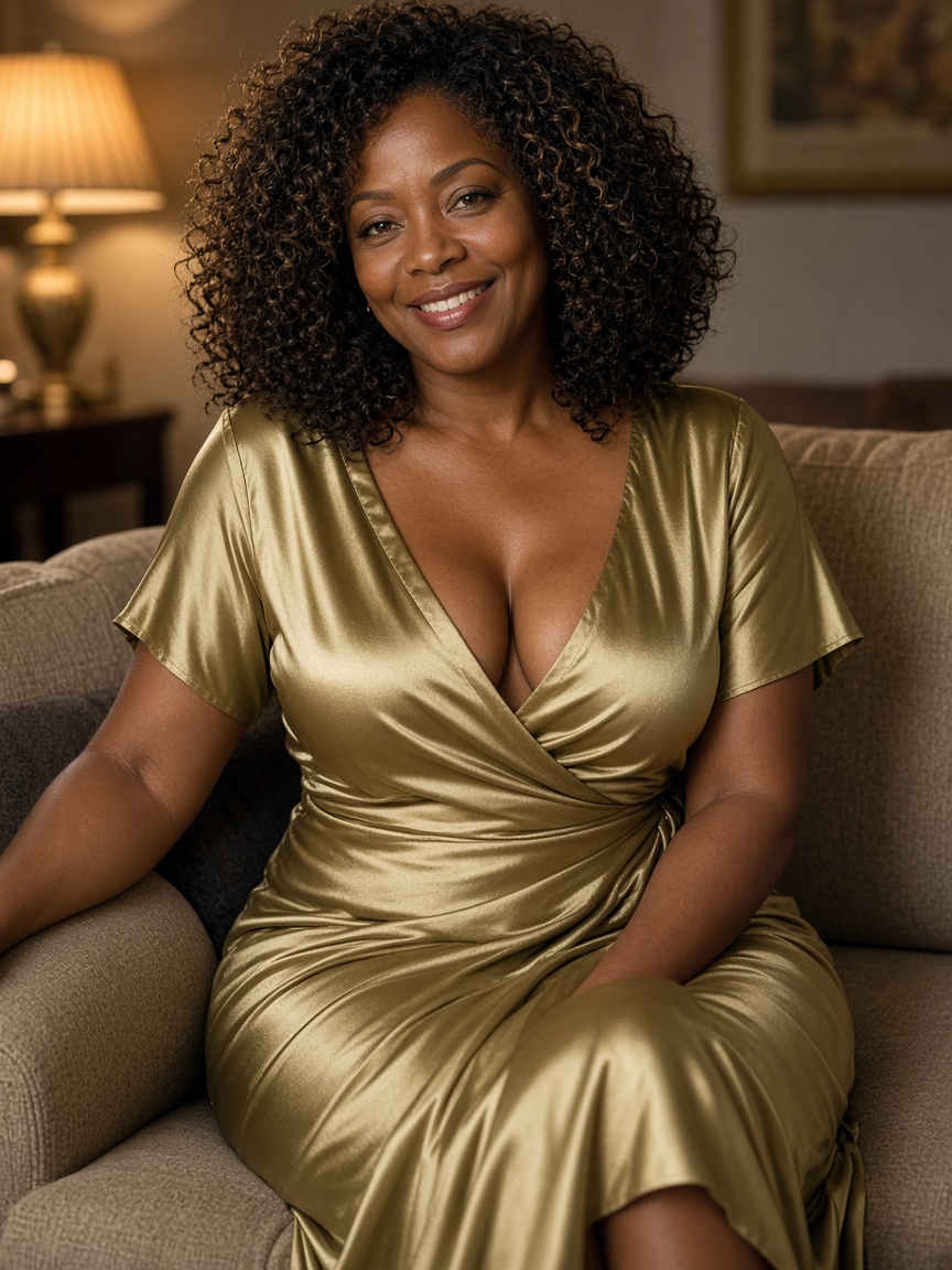 Keisha, 45-year-old African American AI girlfriend