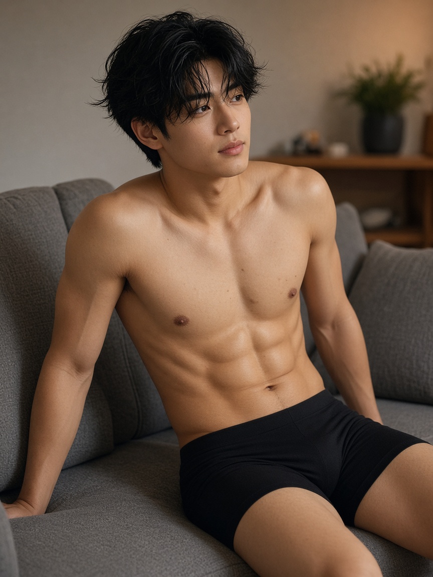 Ren, 24-year-old Asian AI boyfriend